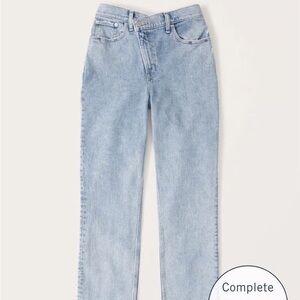 Abercrombie & Fitch Light Blue High Rise Jeans